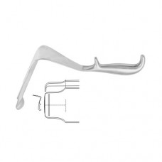 St. Marks Pelvis Retractor Stainless Steel, 29 cm - 11 1/2" Blade Size 142 x 60 mm - 35 x 45 mm